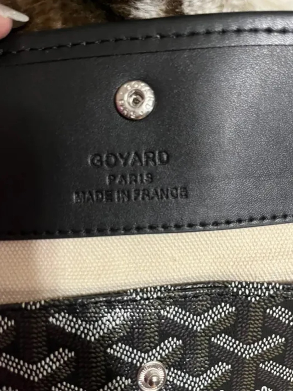 Goyard Saint Louis GM Tote Bag Handbag black PVC
Leather Ladies GOYARD - Picture 2 of 6